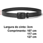 Cinto de Couro Masculino Vantor Aurum - Loja Vantor